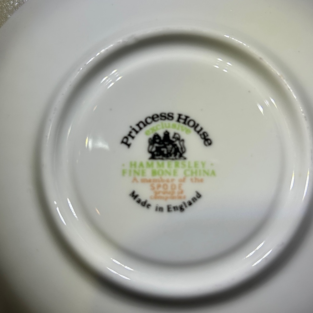 Vintage Princess House by Hammersley Windsor Rose fine bone china tea/coffee set - Picture 8 of 15